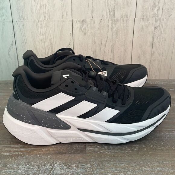 New in Box- Adidas Adistar CS Running Shoes Men's Size 10 in Core Black/White - Picture 5 of 10